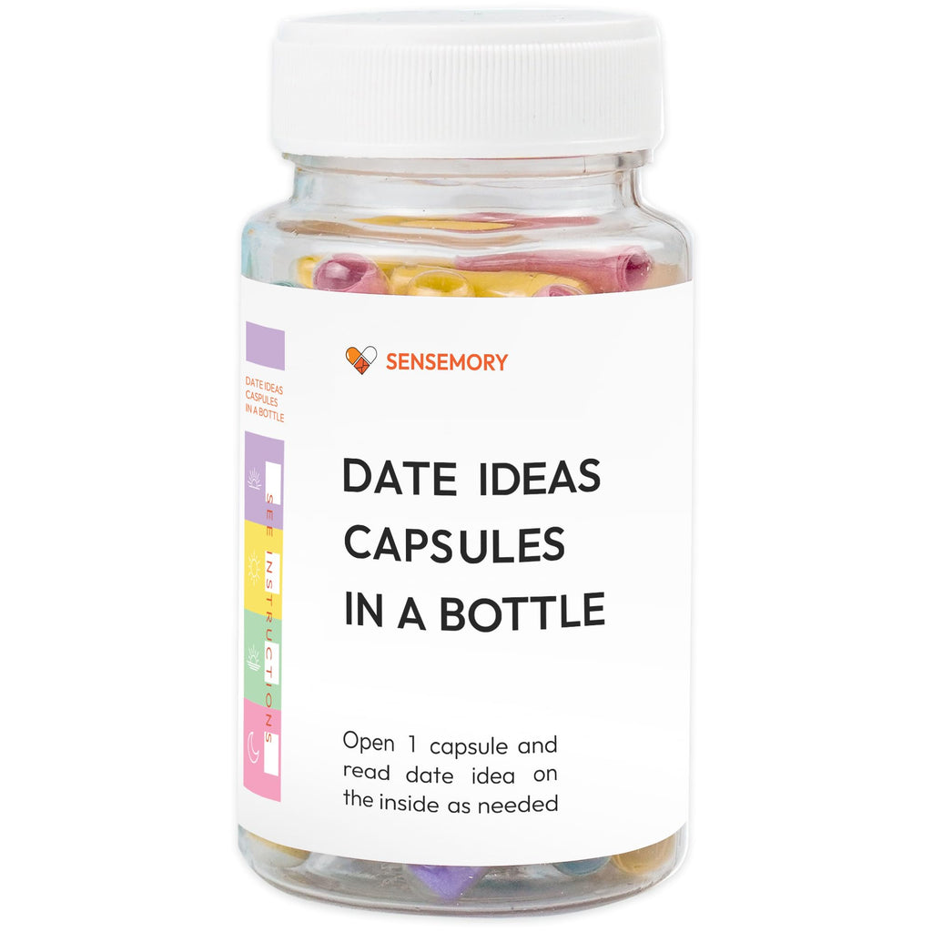 Date Night Ideas Capsules in a Bottle