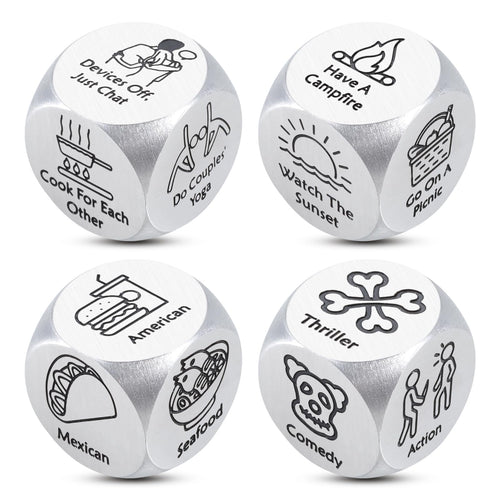 4PCS Dice Games for Couples